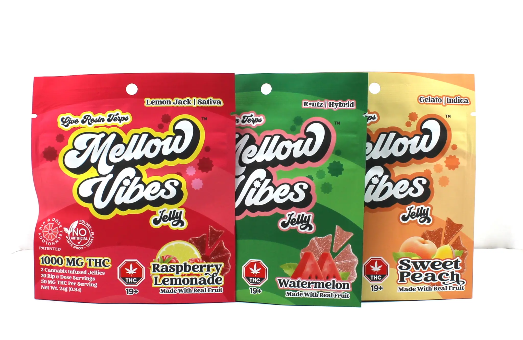 Mellow Vibes Jelly Gummies | 1000MG Mellow Vibes Jelly Gummies | 1000MG