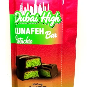 Dubai High - Kunafeh THC infused chocolate Bar