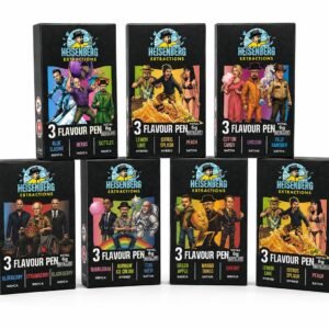 Heisenberg Extractions 6G Triple Flavours Vape Pen (THC distillate)