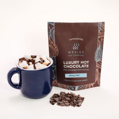 Luxury Hot Chocolate THC and CBD infused - Wesley tea co
