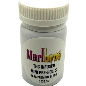 Marlbros THC Mini Infused Pre Rolls 5x0.5g AAAA