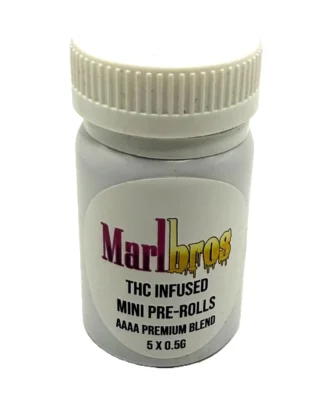 Marlbros THC Mini Infused Pre Rolls 5x0.5g AAAA