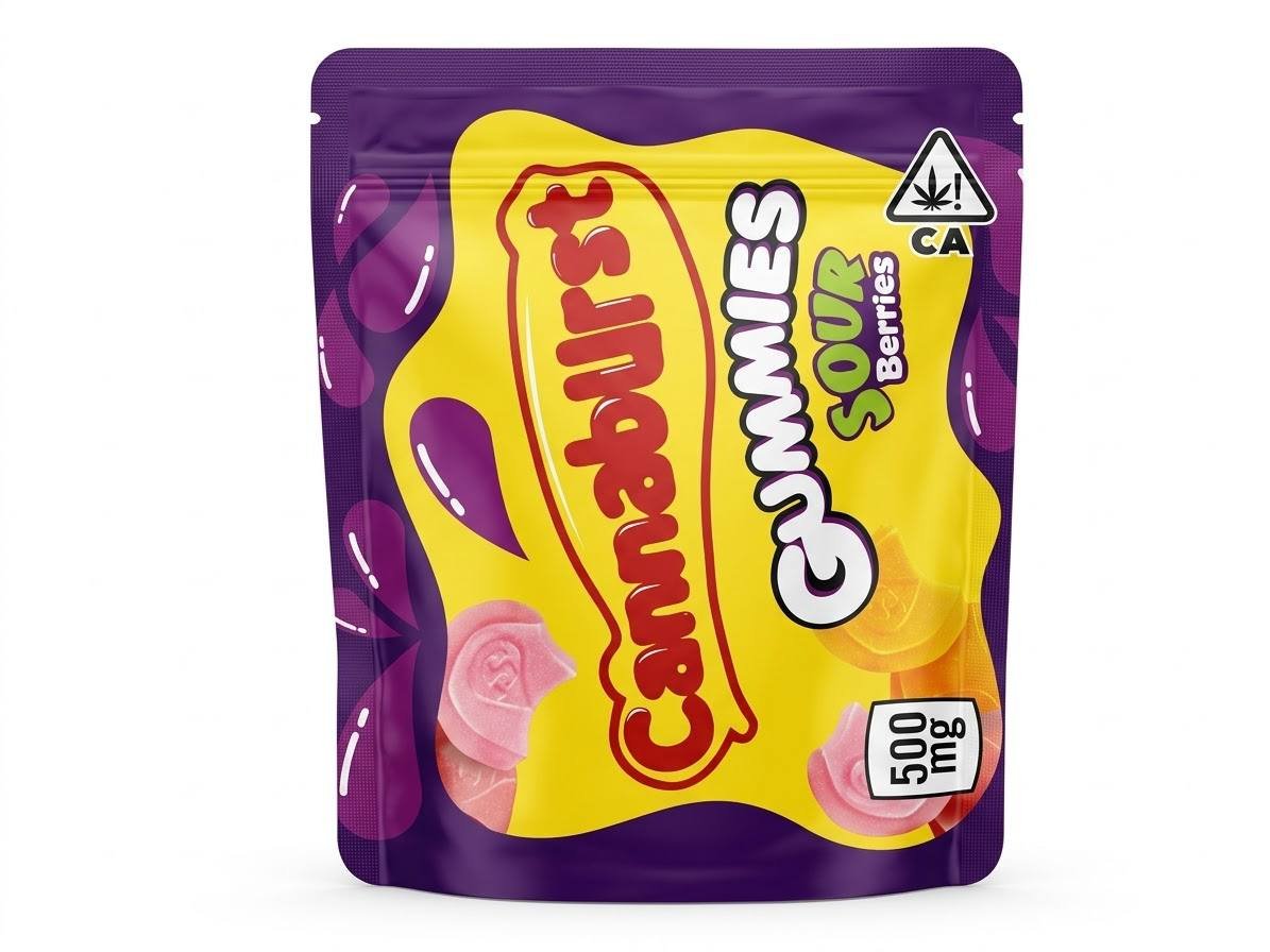 Cannaburst Starbuds Edibles Gummies 500mg THC Cannaburst Starbuds Edibles Gummies 500mg THC