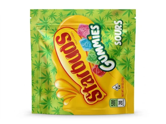 Cannaburst Starbuds Edibles Gummies 500mg THC